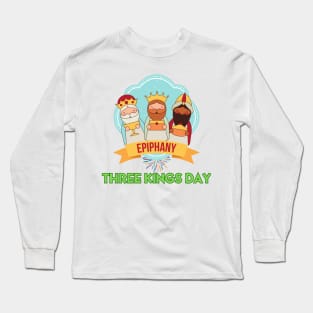 Epiphany and Three Kings Day Long Sleeve T-Shirt